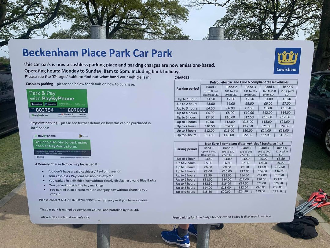 RailtonLTN's tweet photo. Well done @LewishamCouncil for charging the most polluting car drivers more for parking (it is making the local Facebook group VERY cross). https://t.co/KHvHxto7AP