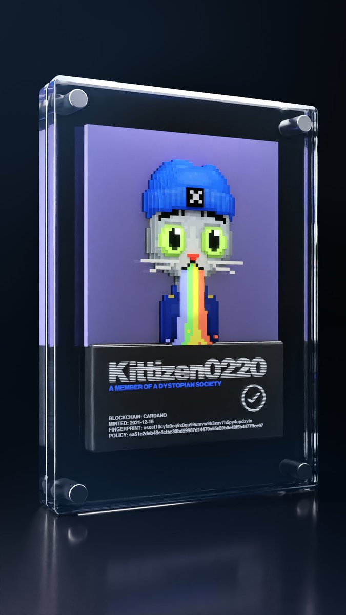 Giving away this 🌈Kittizen + a Voxel version made by <a href="/fonnkspace/">Fonnk | Bizarre Donut</a> !

👇To enter:
1⃣Retweet &amp; tag friends
2⃣Follow <a href="/Myth1caI/">It's ₳ Myth | ⭕✨</a> &amp; <a href="/kittizens_nft/">Kittizens</a> 

 Ends in 72hrs⏳

#NFT #NFTGiveaway #CNFT #Giveaway