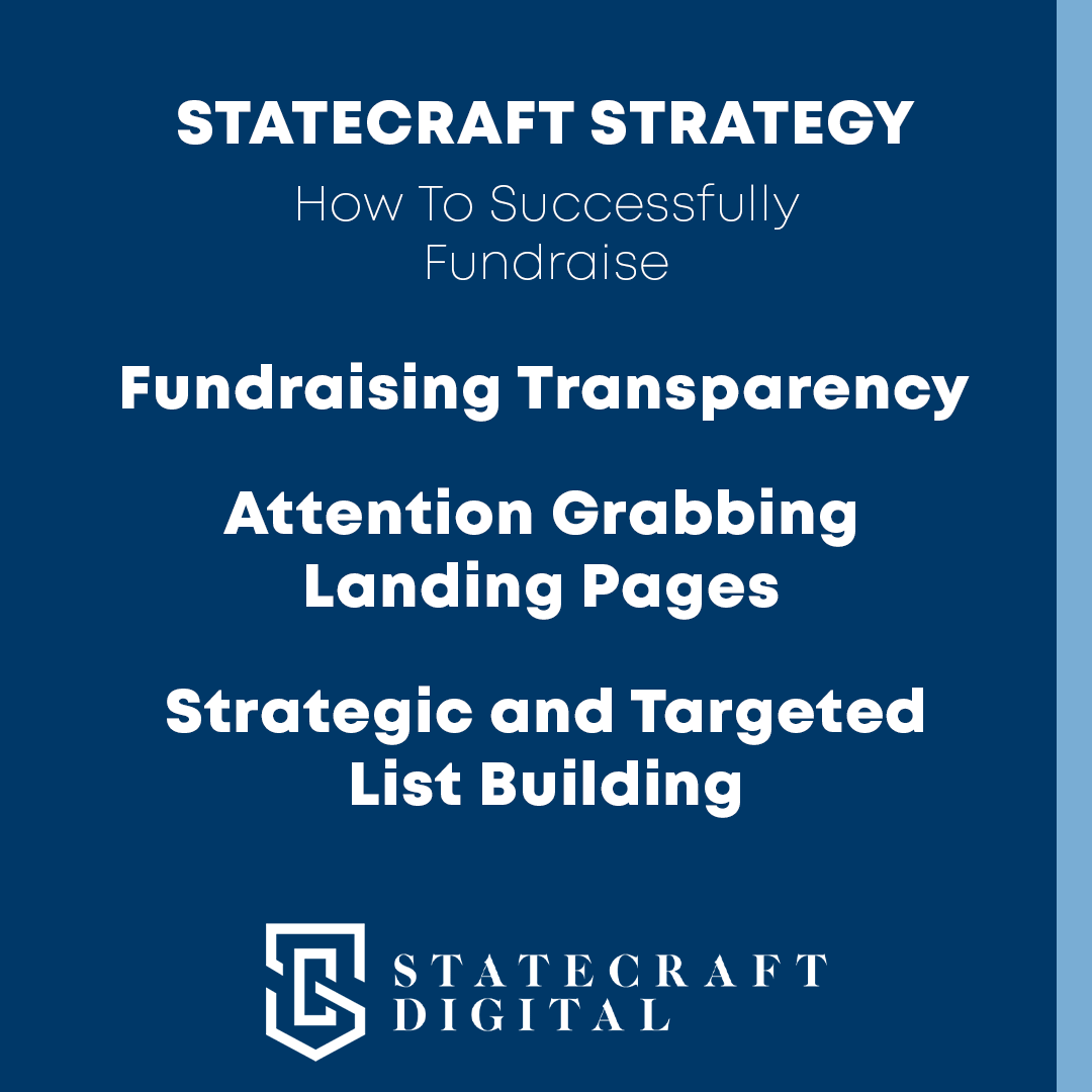 scraftdigital's tweet photo. Raising money and building lists is our specialty. Through dozens of successful campaigns we’ve honed our craft to perfect our understanding of what works best, from creative and targeting to landing pages that convert at the highest rates. #statecraftstrategy https://t.co/OXte12irCJ
