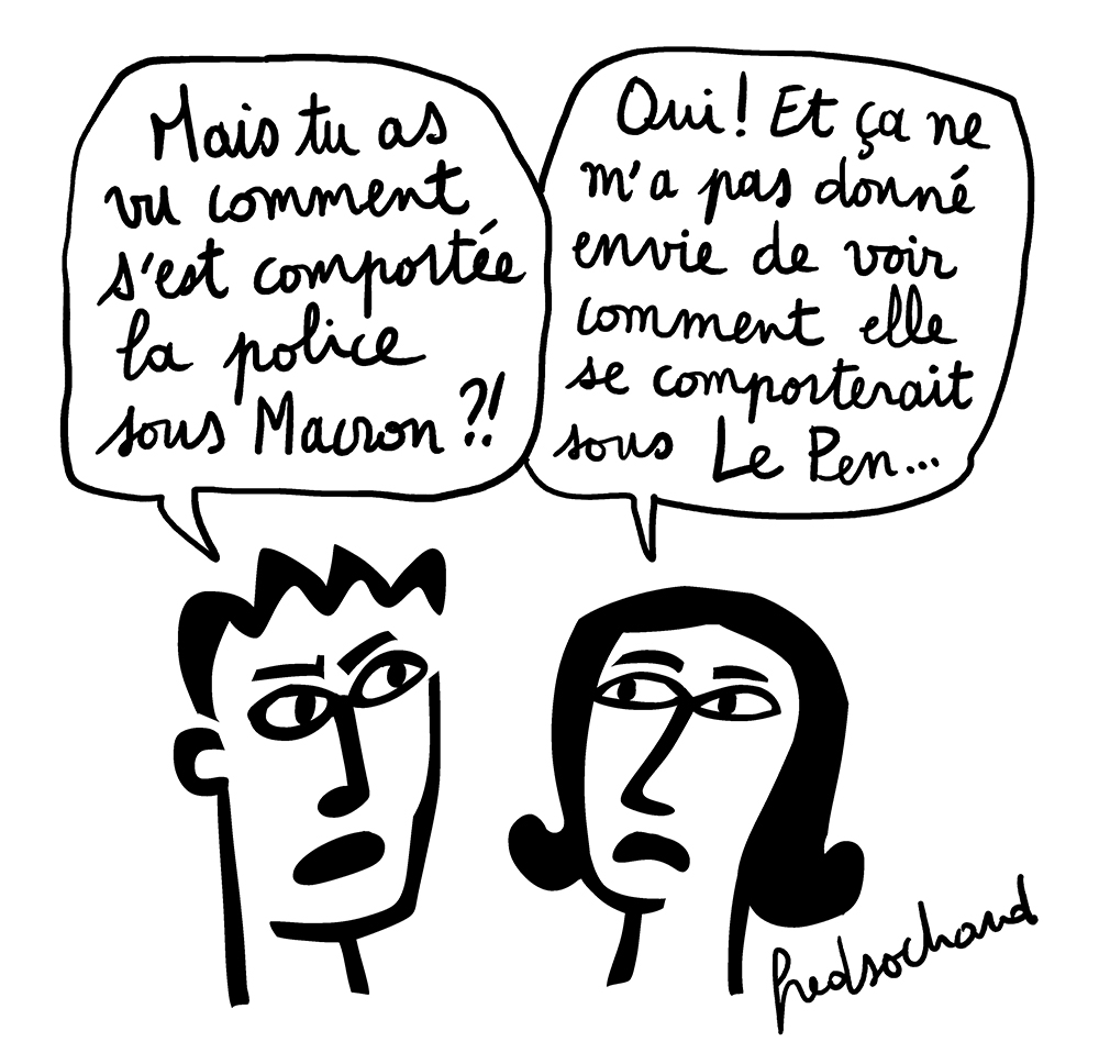 FredSochard's tweet photo. Keuf et la police https://t.co/mtRwFIC4B1