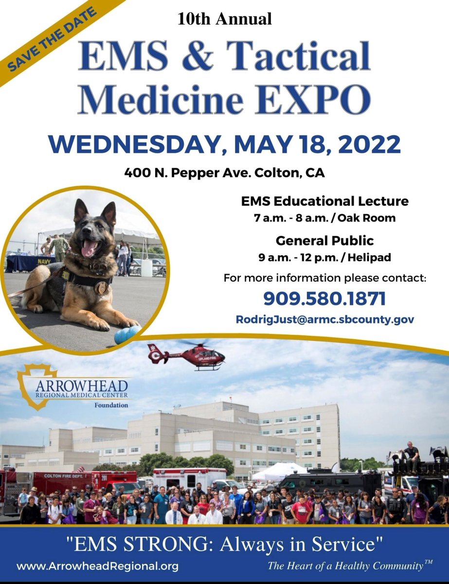 em_armc's tweet photo. Come and support our fellow first responders! https://t.co/YaxDr1v1GG
