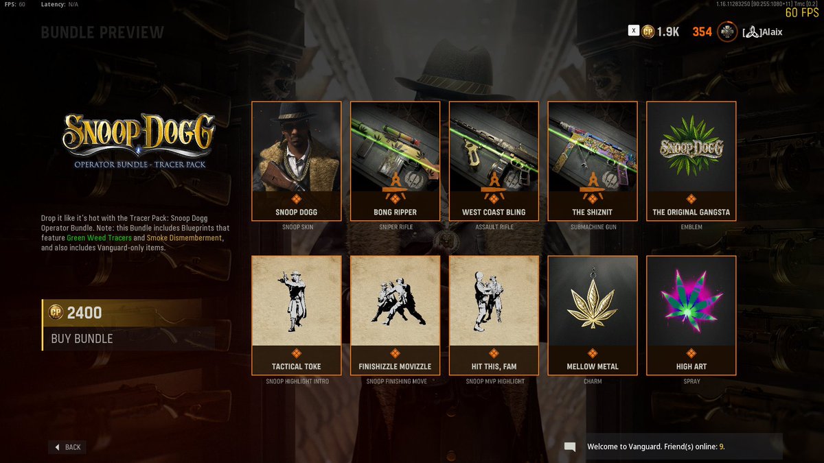 First look at the Snoop Dogg Bundle in #Vanguard and #Warzone 

Via <a href="/NotAlaixv2/">.</a>