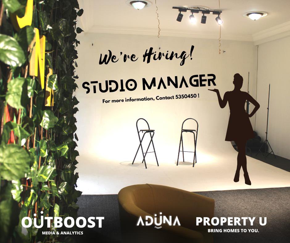 AdunaStudiosGm's tweet photo. We are looking for a Full Time Studio Manager for ADΓNA Studio with a real passion and hunger to succeed in a target driven creative
Call or message 535 0450 or email outboostgm@gmail.com
Find out more about us: https://t.co/jv42U8SdEw
#gambia #adunastudiosgm #outboost https://t.co/YQMCMPp4V7