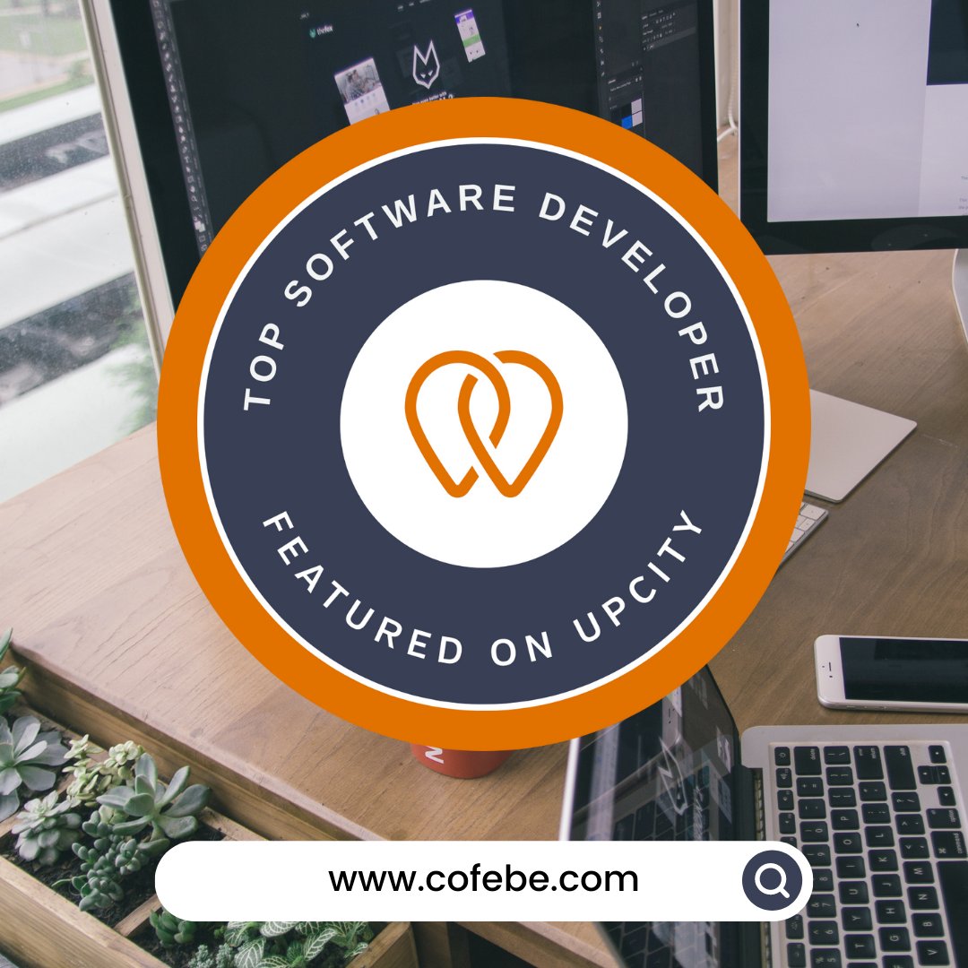 COFEBEinc's tweet image. We are thrilled to be recognized by UpCity as Top Software Developers In 2022!! 
@upcityinc helps connects businesses with trusted service providers. The UpCity community is growing and vibrant. We are proud to be included.
#TopSoftwareDevelopers #cofebe