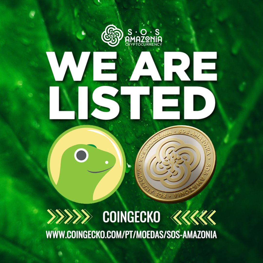 It is with great joy that we are honored to inform you that we are officially listed on 🦎Coingecko!

#SOSTHEMOON

coingecko.com/pt/moedas/sos-…