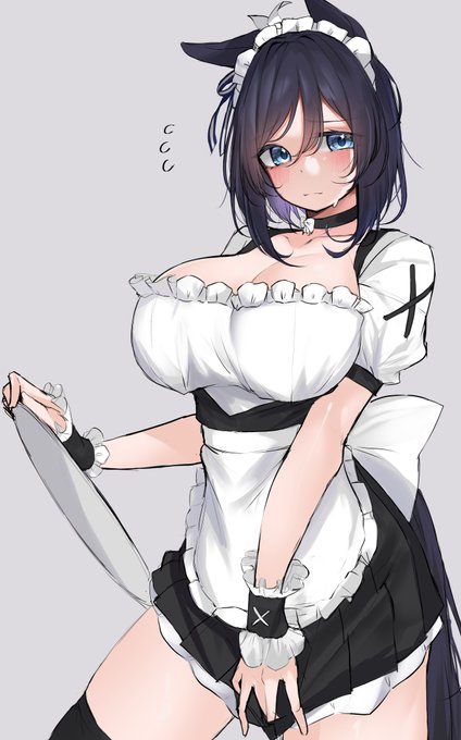 #ウマ娘 
フラッシュさんのラフなんだな。 