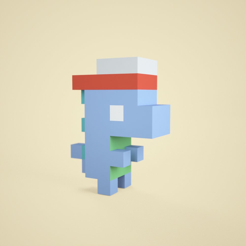 Minted this @3Dtinydinos as was bored.
Love him!!!