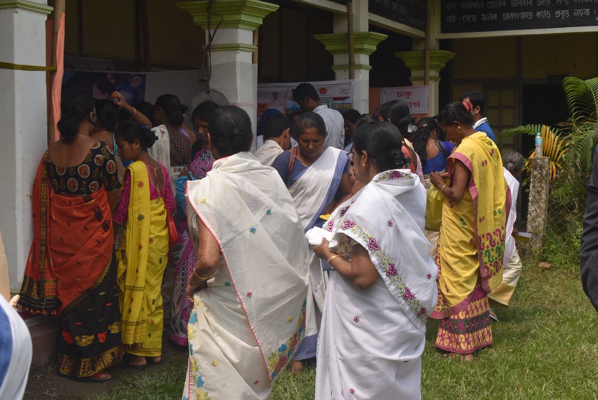 NagaonNhm's tweet photo. #HealthForAll
#4YearsofHWC
#AzadiKaAmritMahotsav
Glimpses of AB Block Level Health Mela held at Bebejia under Buragohainthan  BPHC in Nagaon district.
@nhm_assam @diprnagaon @dc_nagaon @keshab_mahanta @ https://t.co/t1wwLeHIm8