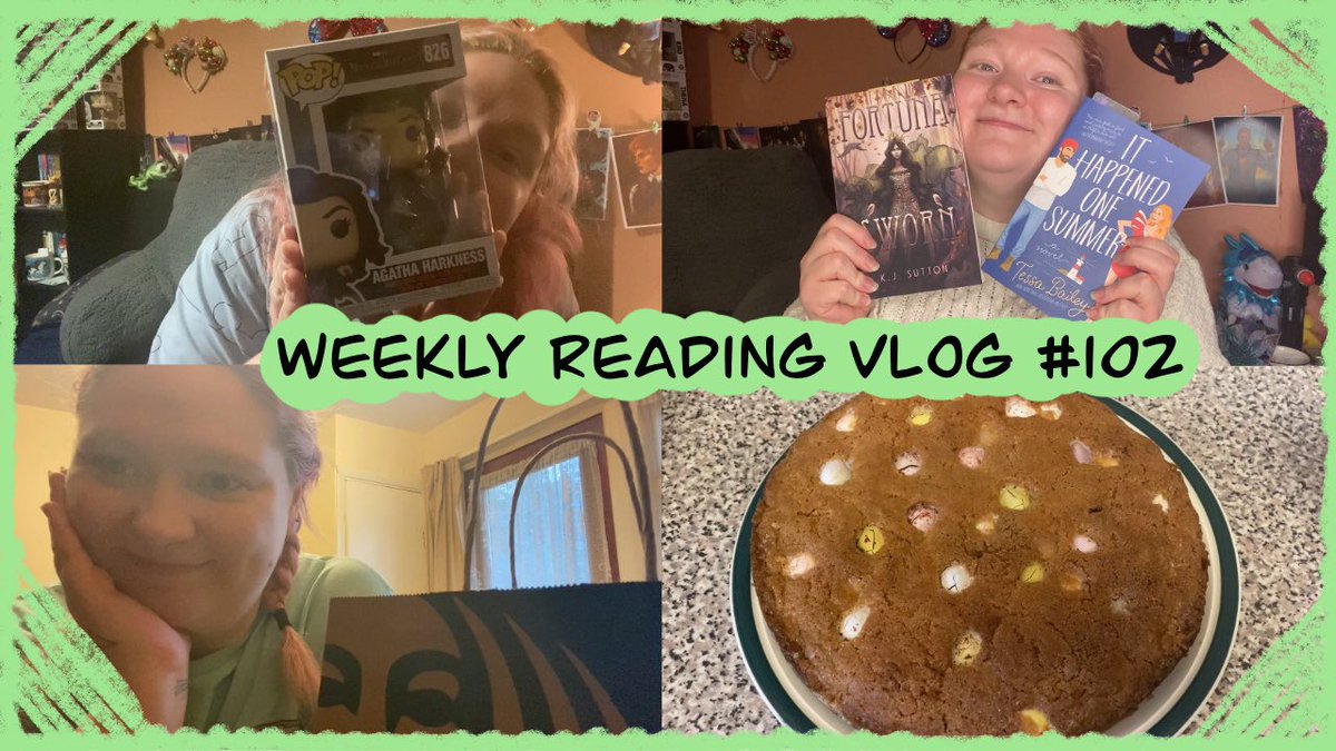 New vlog where I made actual progress  on my tbr and started my <a href="/magicalhopathon/">Magical Hop-a-thon ✨💗</a> tbr 🥳
youtu.be/vHz3_EdI6WU