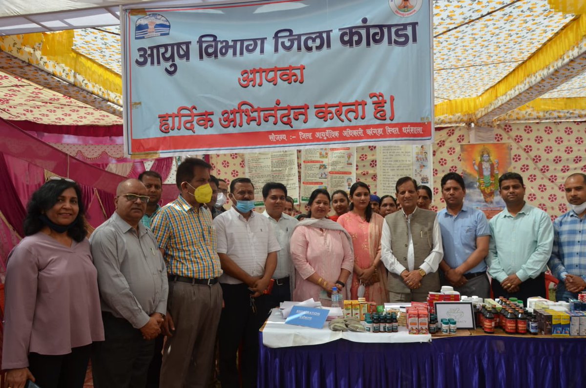 nhmhimachalp's tweet photo. As part of the #AzadiKaAmritMahotsav, #BlockHealthMelas organized at the block - Tiara, District - Kangra, Himachal Pradesh.

#HealthForAll https://t.co/thzSnqzl60