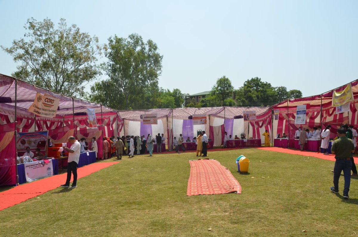 nhmhimachalp's tweet photo. As part of the #AzadiKaAmritMahotsav, #BlockHealthMelas organized at the block - Tiara, District - Kangra, Himachal Pradesh.

#HealthForAll https://t.co/thzSnqzl60