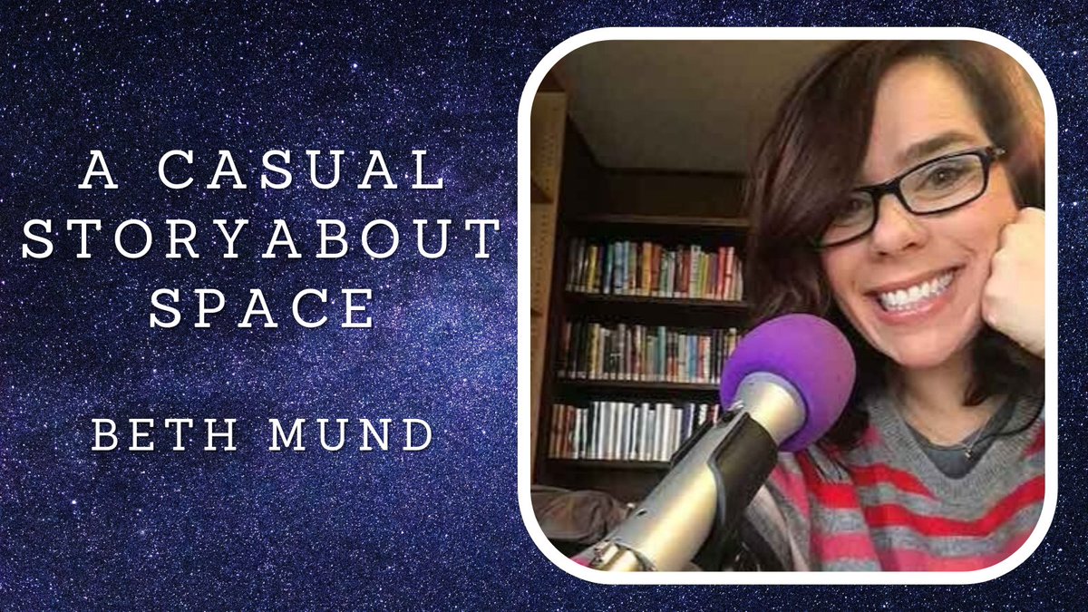 DiariesofSpace's tweet photo. This week, I have a "casual" conversation with analogue astronaut, space podcaster, and space communicator, Beth Mund!

Let us hear a casual story of space😃

https://t.co/93uwgCgk58

#space #casualspacepodcast #podcast #scicomm #storytelling https://t.co/Jap7NHe1yl