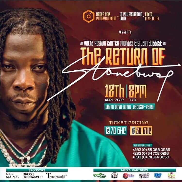 AlfredMarfo_'s tweet photo. History will be made once again Today, Volta Region roll out in numbers to support the Music King @stonebwoy 

Don’t miss OUT!!! 💥💥

#JahAlone https://t.co/xhfywNiUGz
