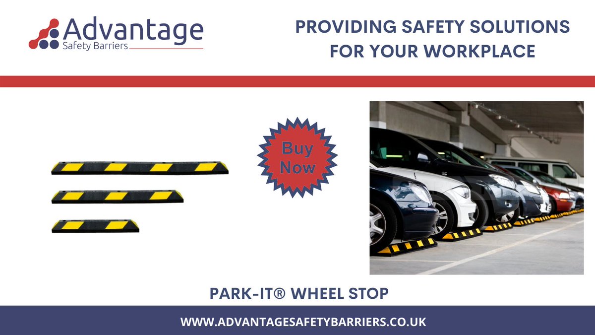 ABarriers's tweet photo. The Park-It® Wheel Stop is an effective method of preventing vehicle overruns so protecting buildings and vehicles from impact.
Can be installed easily and quickly.
Click here to buy it now: https://t.co/Y3IpjnCpxJ
#safety #parking #wheelstop #supplier #buydirect https://t.co/7loBMMMEWy