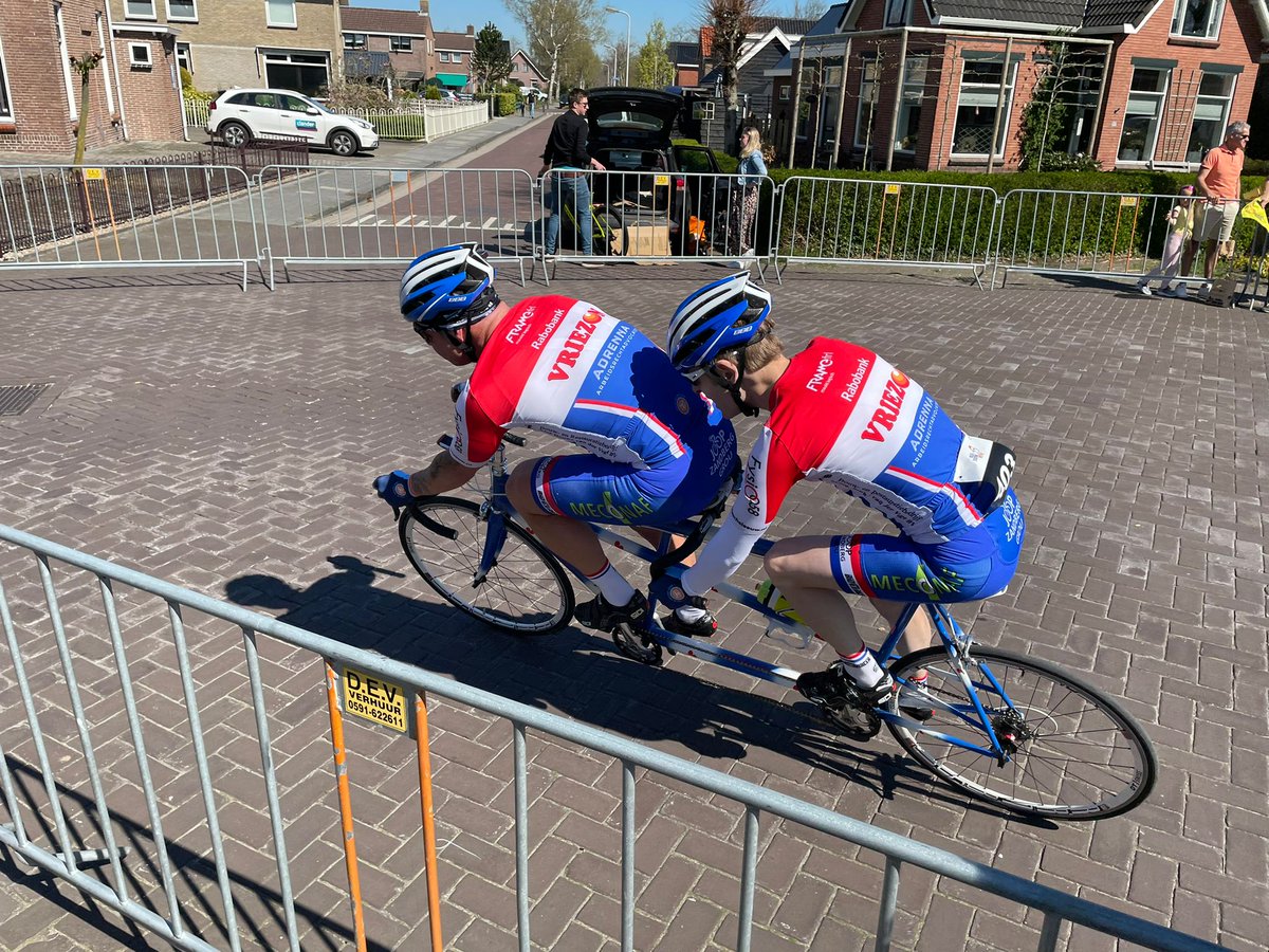 Het seizoen is lekker begonnen met een eerste plek bij de Wielerronde van Ureterp!