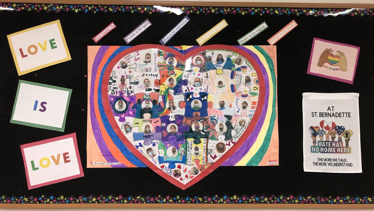 Hate has no home at St. Bernadette #GodIsLove