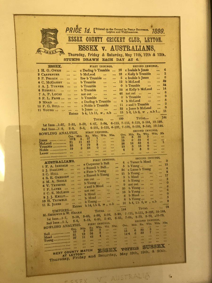 Essex CCC Museum tweet media