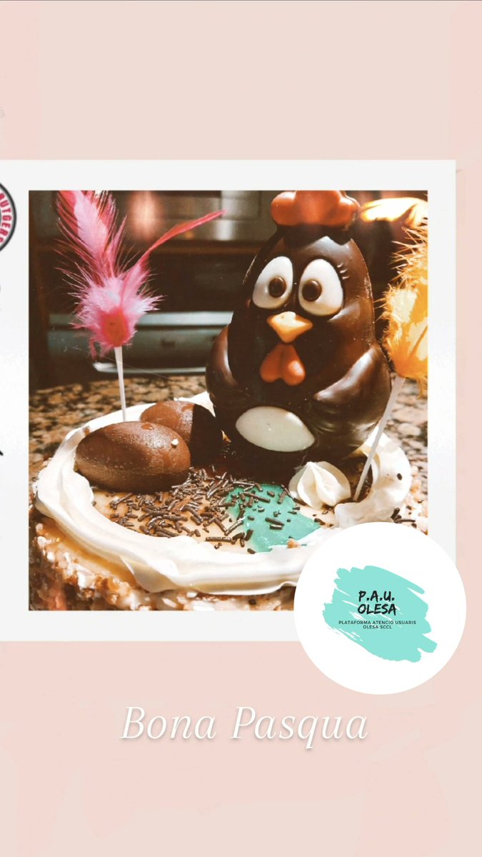 pauolesa's tweet photo. Des de @pauolesa us desitgem una molt bona #pasqua 🐣🍰 https://t.co/ocVnldsnxY