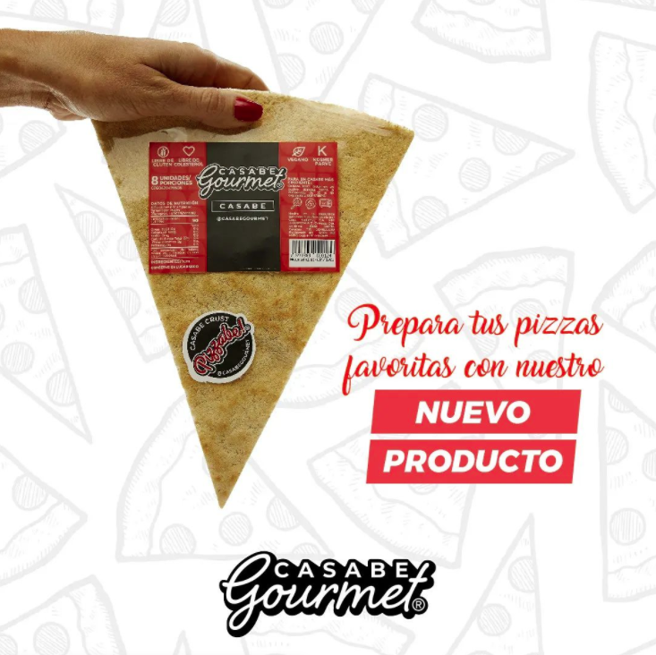 CasabeGourmet's tweet photo. Sin estrés😁. Listos para iniciar una nueva semana con el rico sabor de nuestro NUEVO PRODUCTO #Pizzabe. https://t.co/61RcNI88zj
