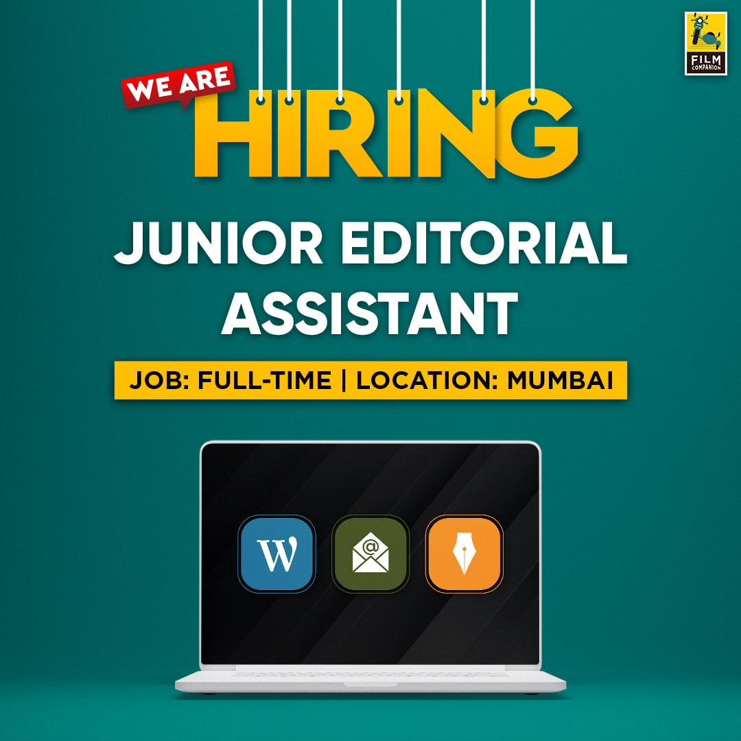 FilmCompanion's tweet photo. Attn: Film Companion is HIRING! If you think you're a good fit or know someone who is, please get in touch with us on the mentioned email ID. Swipe through for all the details. Good luck! https://t.co/u5nL4pGF5Y