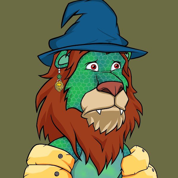cryptosam33's tweet photo. Had to grab another @LazyLionsNFT before cubs release. Thinking a Lizard blue cub with floaties would be cool. 🦁#Cubs #LazyLions #ROAR https://t.co/3Pv5aQEF21
