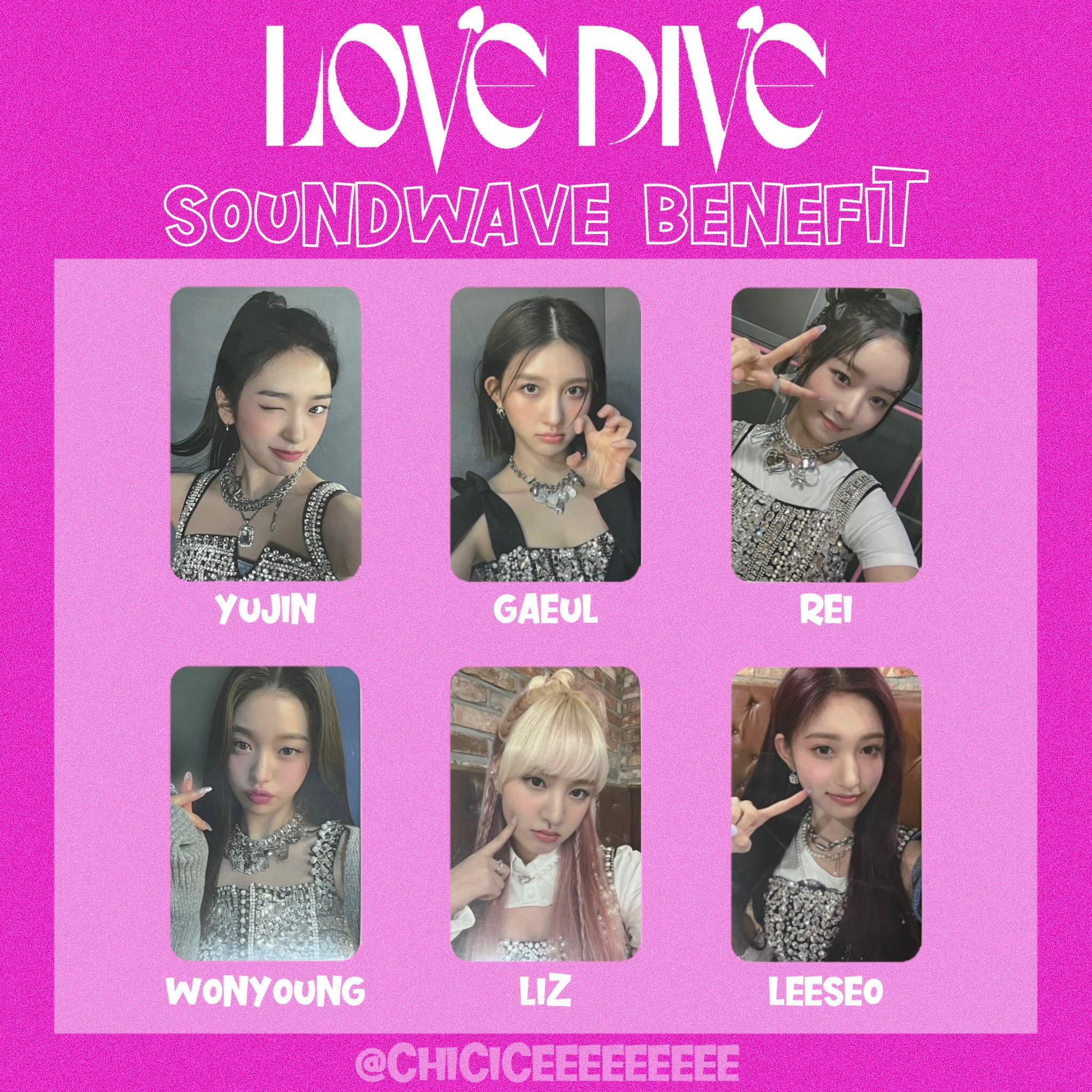 IVE レイ トレカ LOVE DIVE soundwave 特典- IVE レイ トレカ LOVE DIVE soundwave 特典-