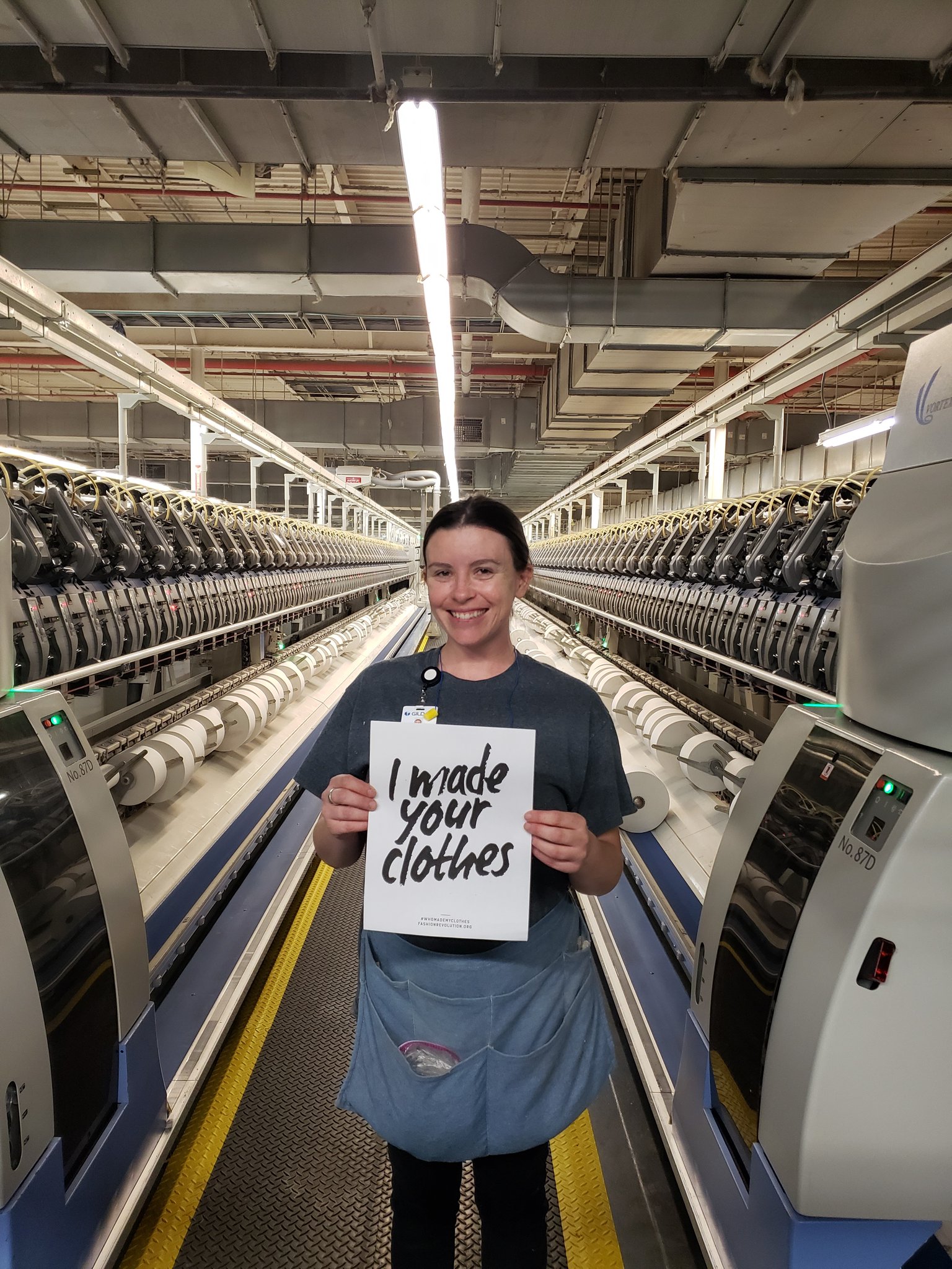 Gildan on Twitter "Yarn spinning is one of the first steps of making