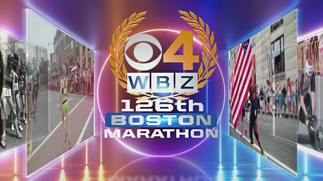 wbz's tweet photo. WATCH LIVE: The 126th #BostonMarathon (Streaming in New England only) https://t.co/6gXiZRQsNy https://t.co/kZokKSuUvD