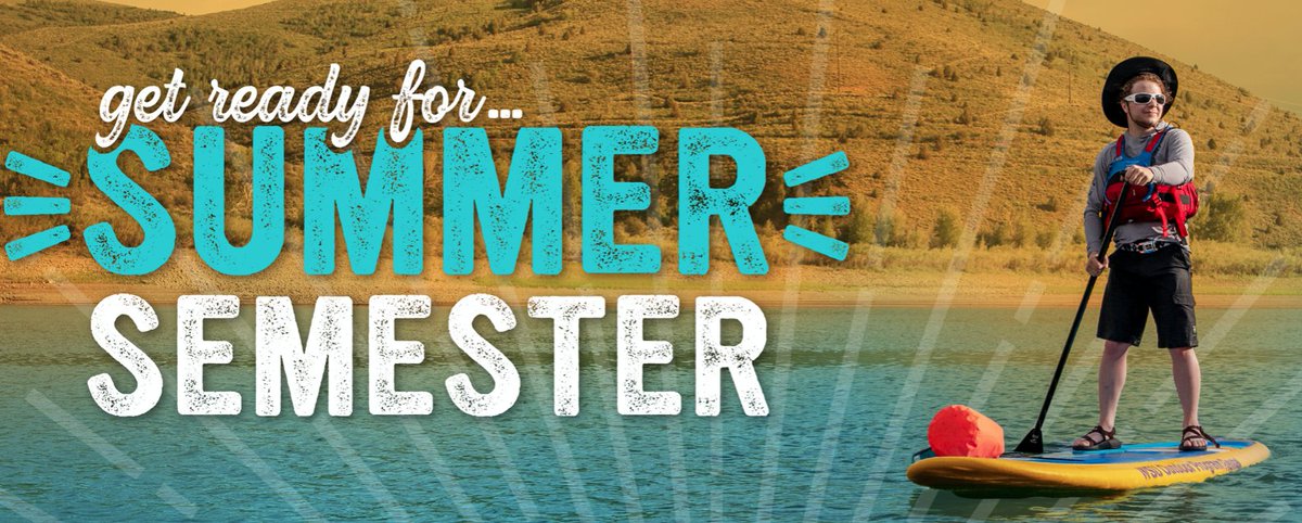 WeberState_SEA's tweet photo. 🎟Campus Happenings🎟

Summer Registration Open Now

ℹ️ https://t.co/mFsxXkMwz1 https://t.co/7paKsKatcG