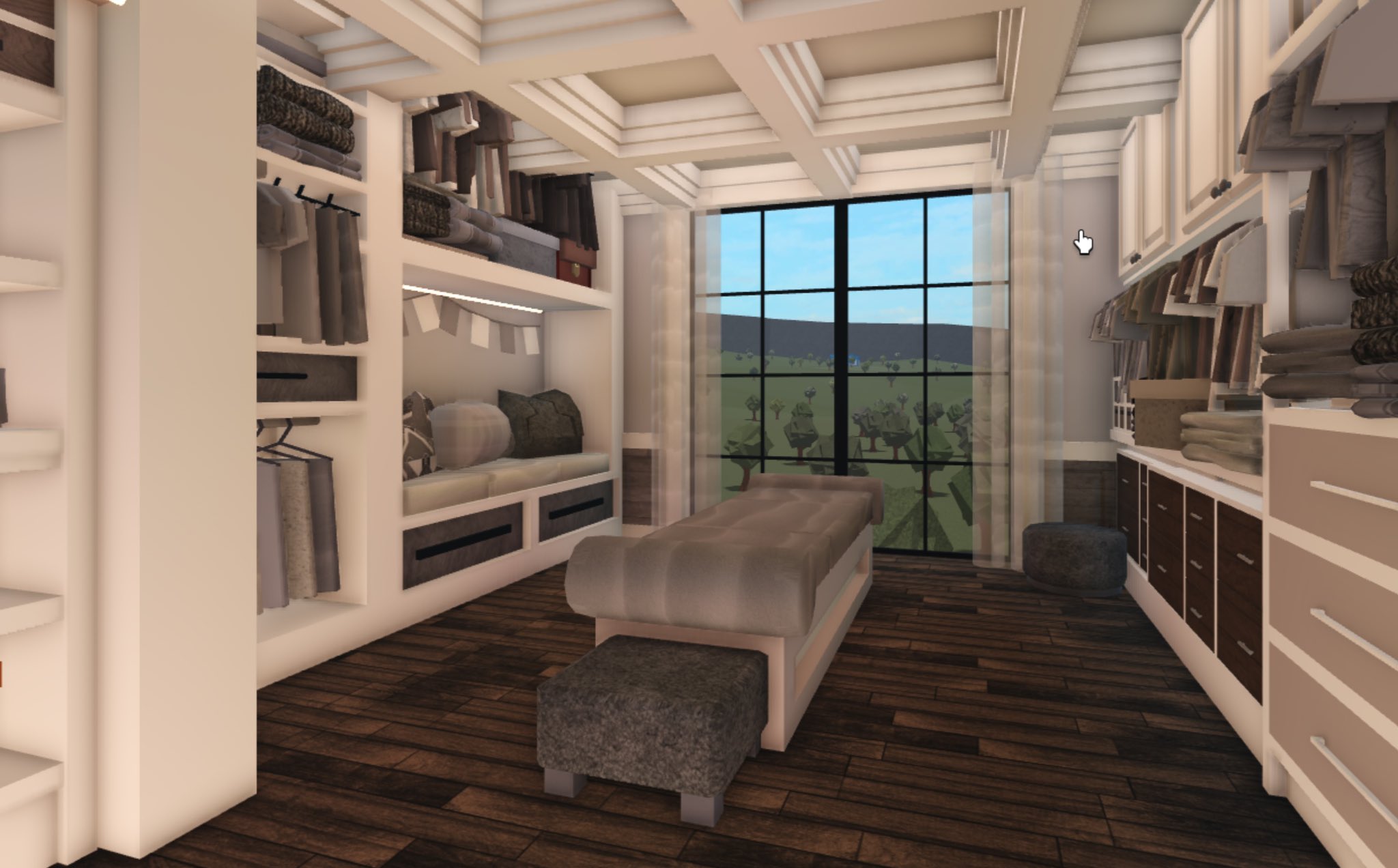 axelia 🪷 on Twitter "closet in my farmhouse roblox bloxburg 