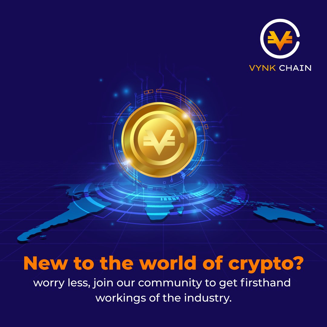 From beginners to expert, this is a community for everyone. 
So come join us at VYNK Community....
Discord - discord.gg/pPtN5BAWVs
 #vync #vynkpay #cryptocurrency #safepool #staking #binance #smartcontracts #Vynk