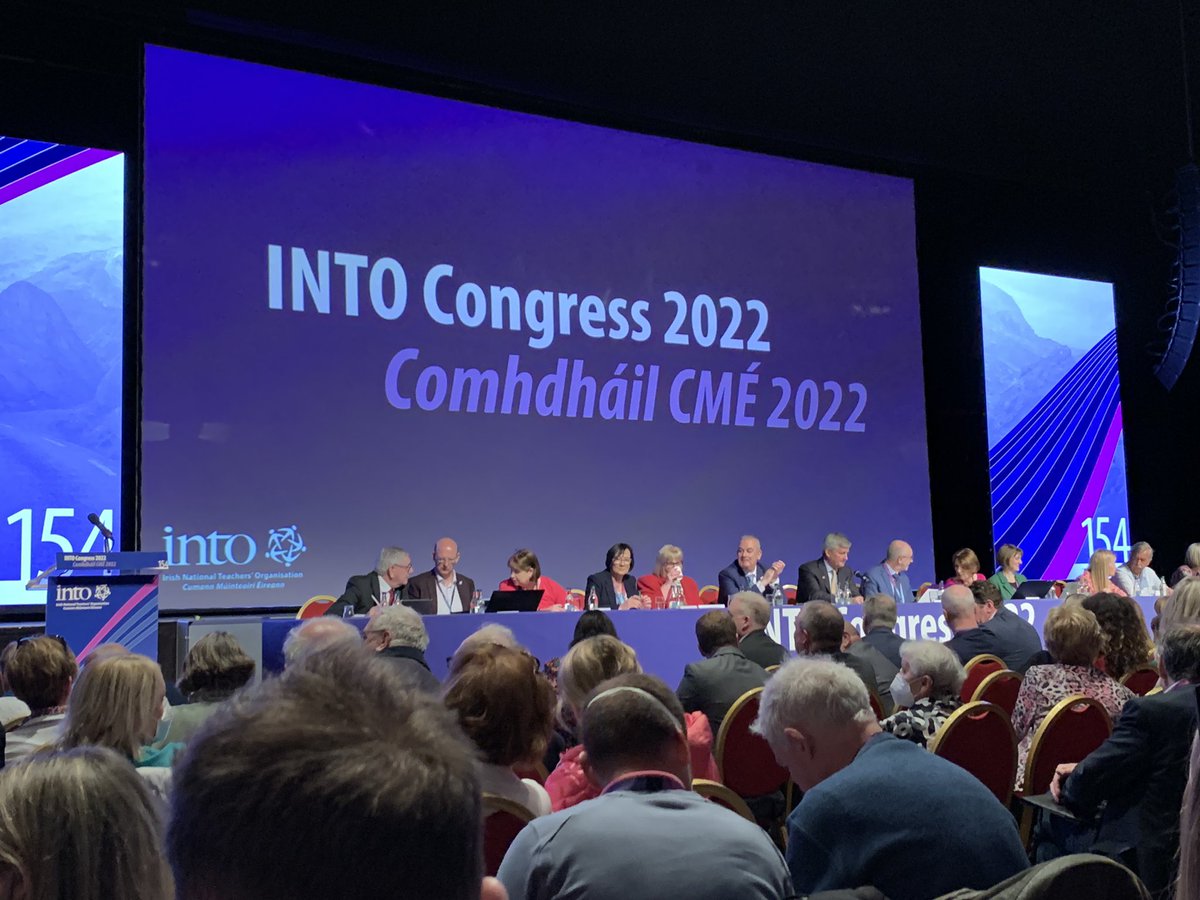Craobh Chualann delegates ready for action in Killarney <a href="/INTOnews/">INTO (Irish National Teachers' Organisation)</a> #INTOCongress2022