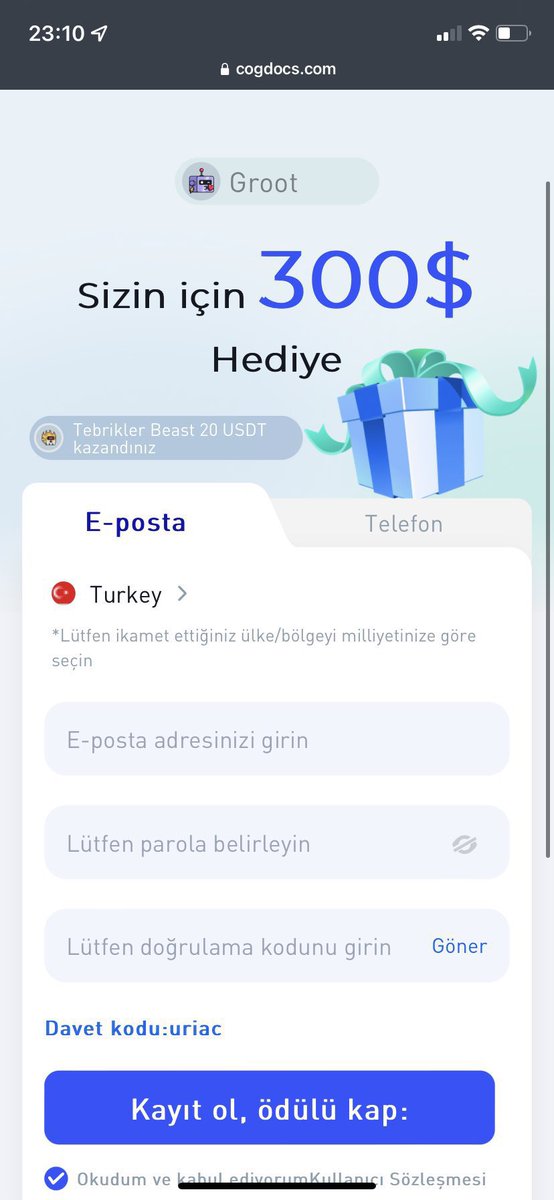 Hedef:

$RACA 0,0055$
$CEEK 1,50$

#RACA ve #CEEK gibi gelecek vadeden coinleri #binance listelemesi öncesi almak ve #Huobi hediyelerinden linke özel yararlanmak için alttaki linkten Huobi borsasına kayıt olabilirsiniz;

huobi.com/tr-tr/topic/do…

#Bitcoin #ETH #Metaverse #NFT