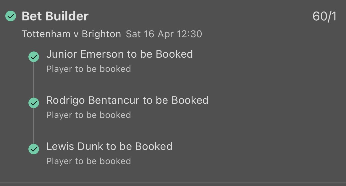 bettingvillage's tweet image. 200 QUICK RETWEETS AND WE'LL POST OUR 3PM CARD BETS 🟨🟥

60/1 WINNER SATURDAY ✅

75/1 WINNER IN THE FIRST GAME TODAY ✅

18+ gambleresponsibly