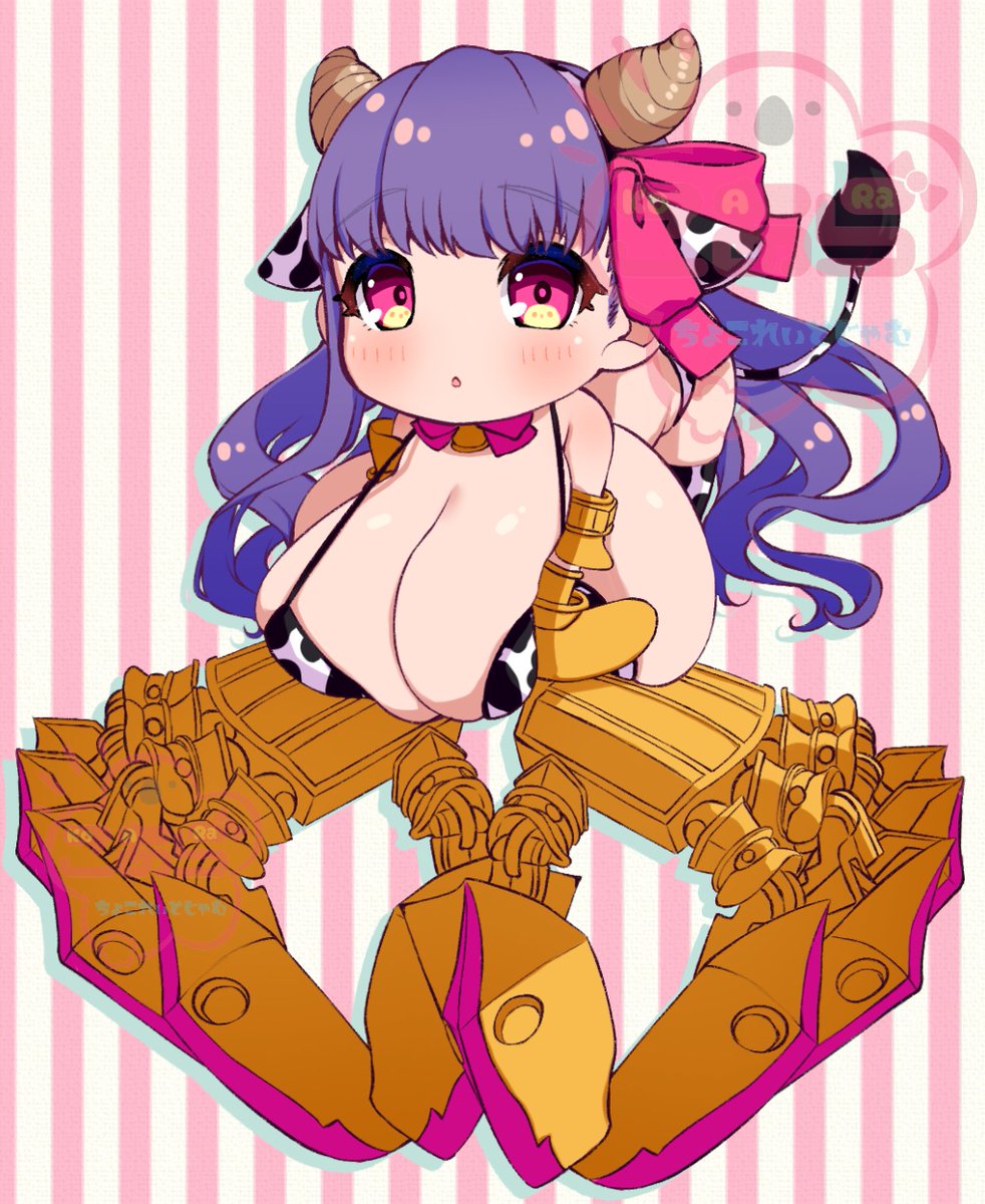 牛コスミニリップちゃんのイラストできた🙌
コミ1でキーホルダー頒布したい 