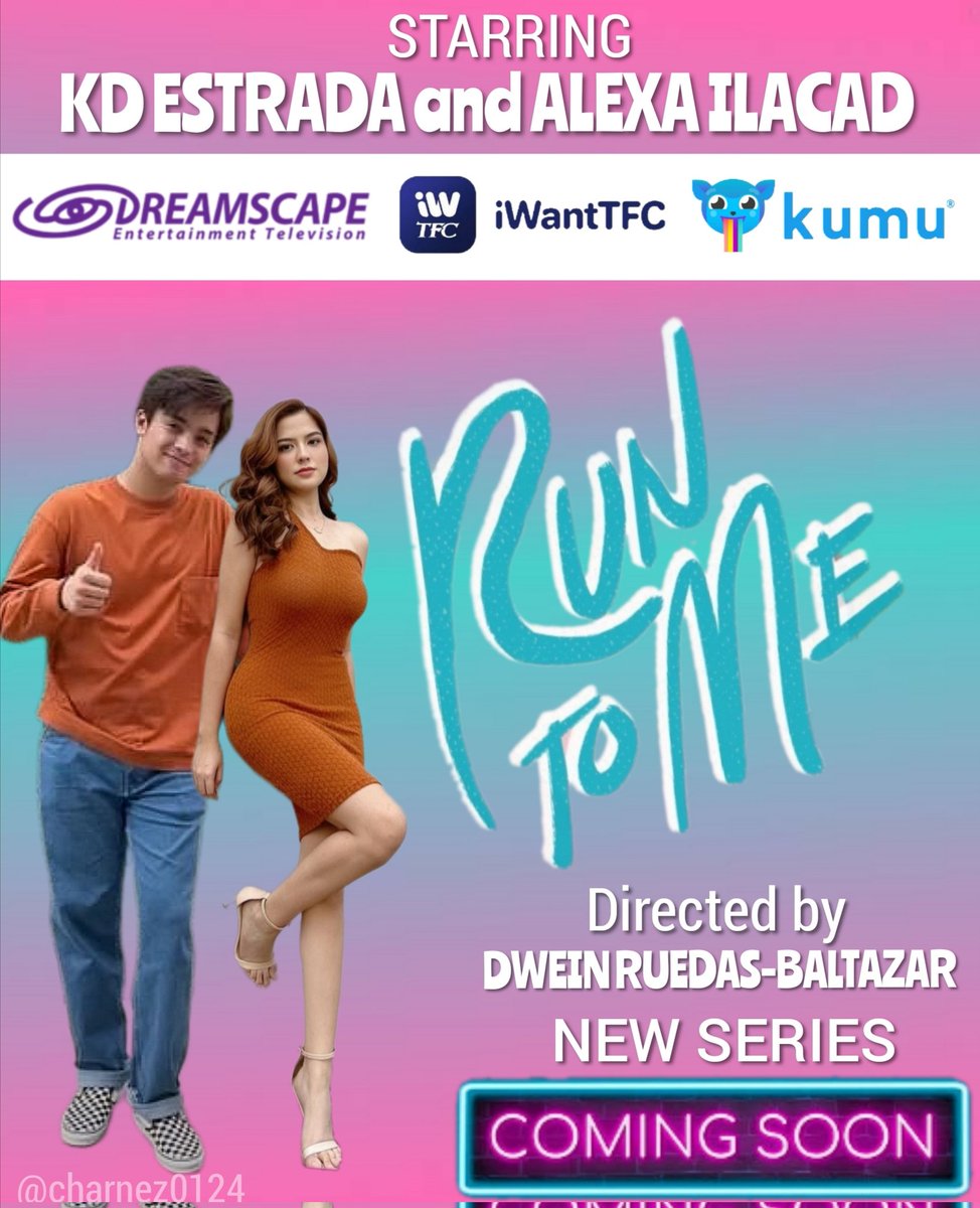 charnez0124's tweet photo. New Series "RUN TO ME" Coming Soon!!!
Directed by: Dwein Ruedas-Baltazar
Starring: @alexailacad and @kdestrada_
Love is made up of Two Beautiful Souls.
#KDLex #AlexaIlacad #KDEstrada
#RunToMeComingSoon https://t.co/GkqRkqpjjE