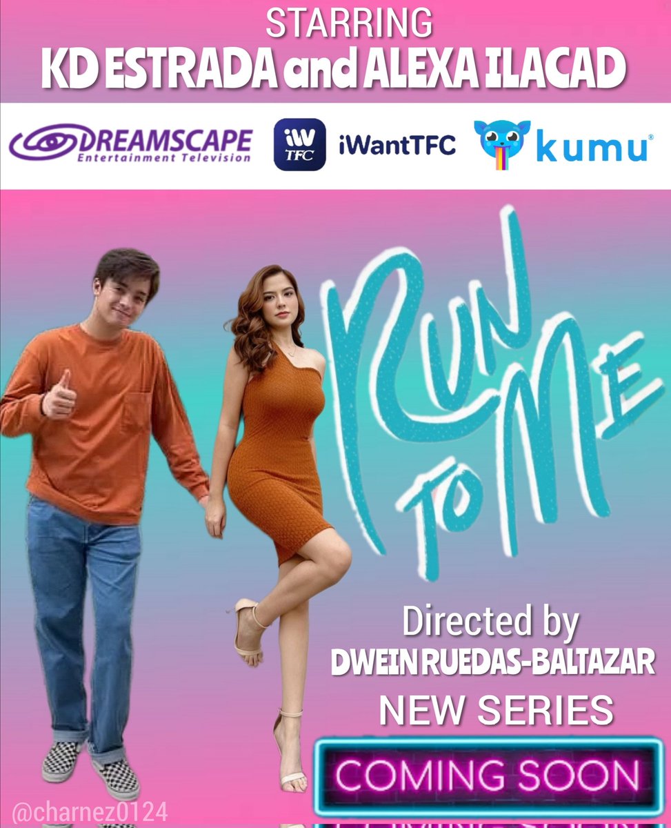 charnez0124's tweet photo. New Series "RUN TO ME" Coming Soon!!!
Directed by: Dwein Ruedas-Baltazar
Starring: @alexailacad and @kdestrada_
Love is made up of Two Beautiful Souls.
#KDLex #AlexaIlacad #KDEstrada
#RunToMeComingSoon https://t.co/GkqRkqpjjE