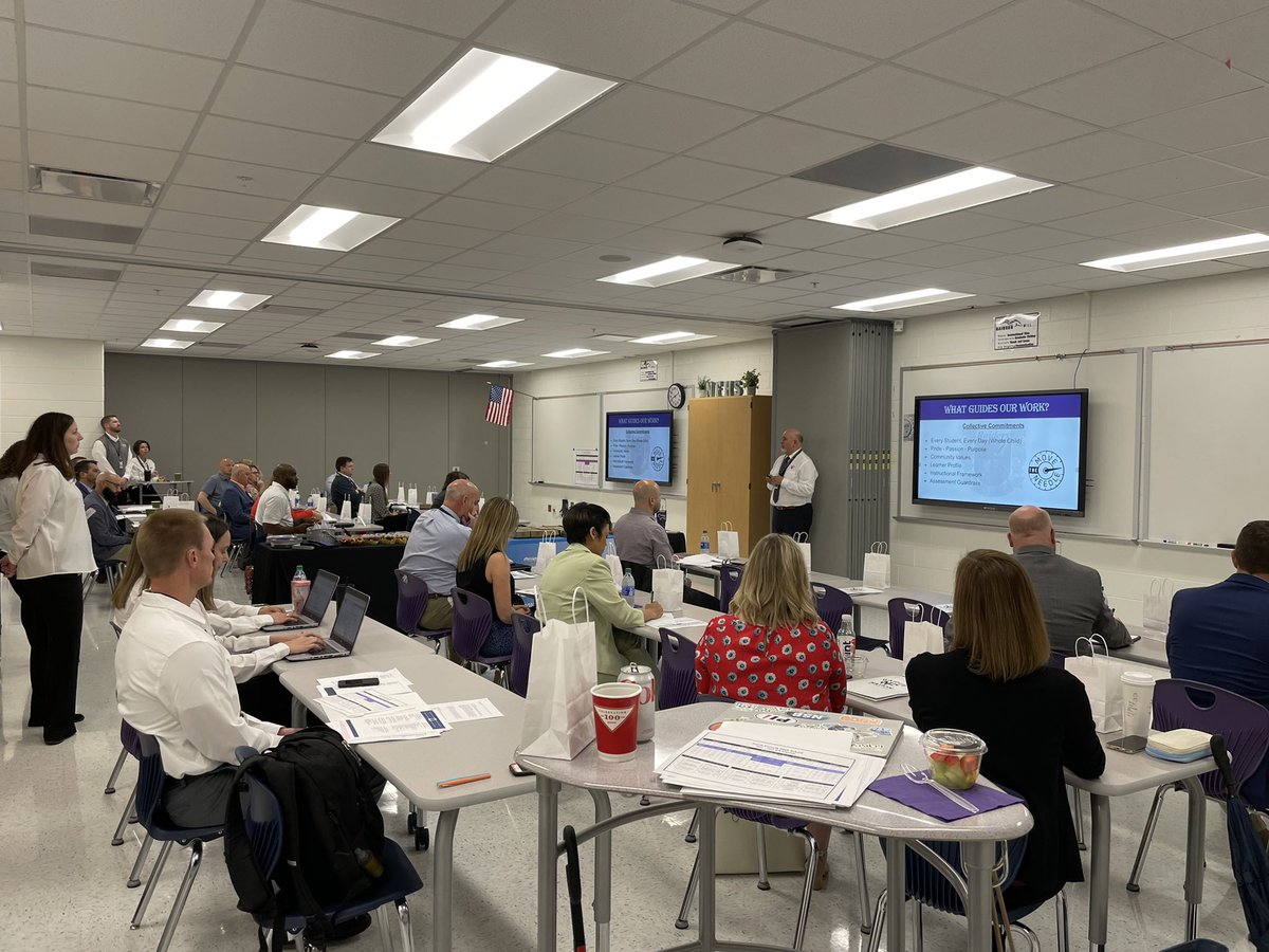Mr. Carnaroli and his team are sharing their innovative work with Secondary Leaders from Cherokee County…Pride•Passion•Purpose•People. 
<a href="/DrJeffBearden/">Dr. Jeff Bearden</a> <a href="/FCSchoolsGA/">Forsyth County Schools</a>