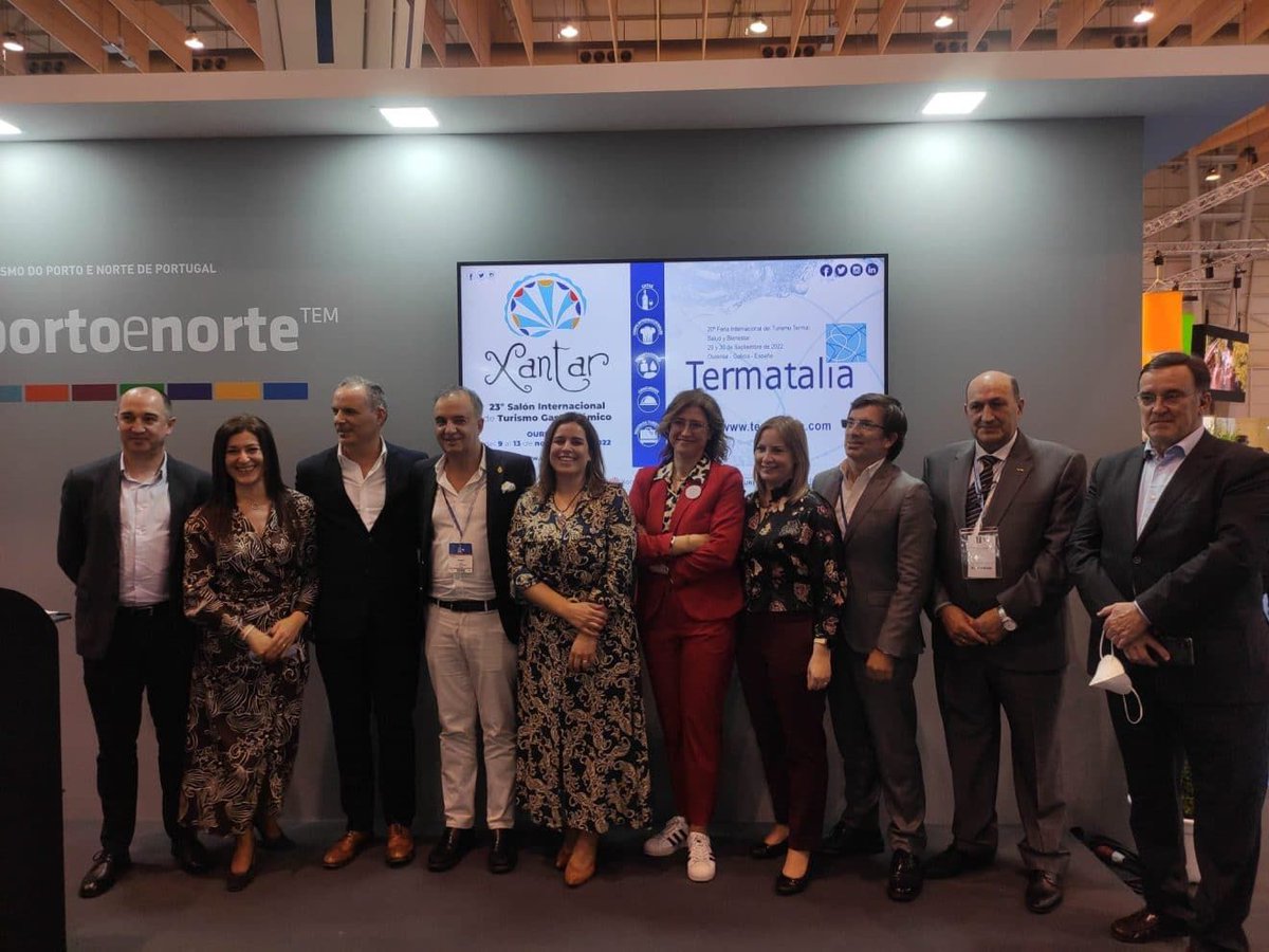 En la BTL de Lisboa, principal evento de turismo de Portugal, Expourense presentó sus dos ferias: Termatalia (Feria Internacional de Turismo Termal, Salud y Bienestar) y Xantar (Salón Internacional de Turismo Gastronómico).

Lee más en #BuenasNoticiasAFIDA afida.org/es/buenas-noti…