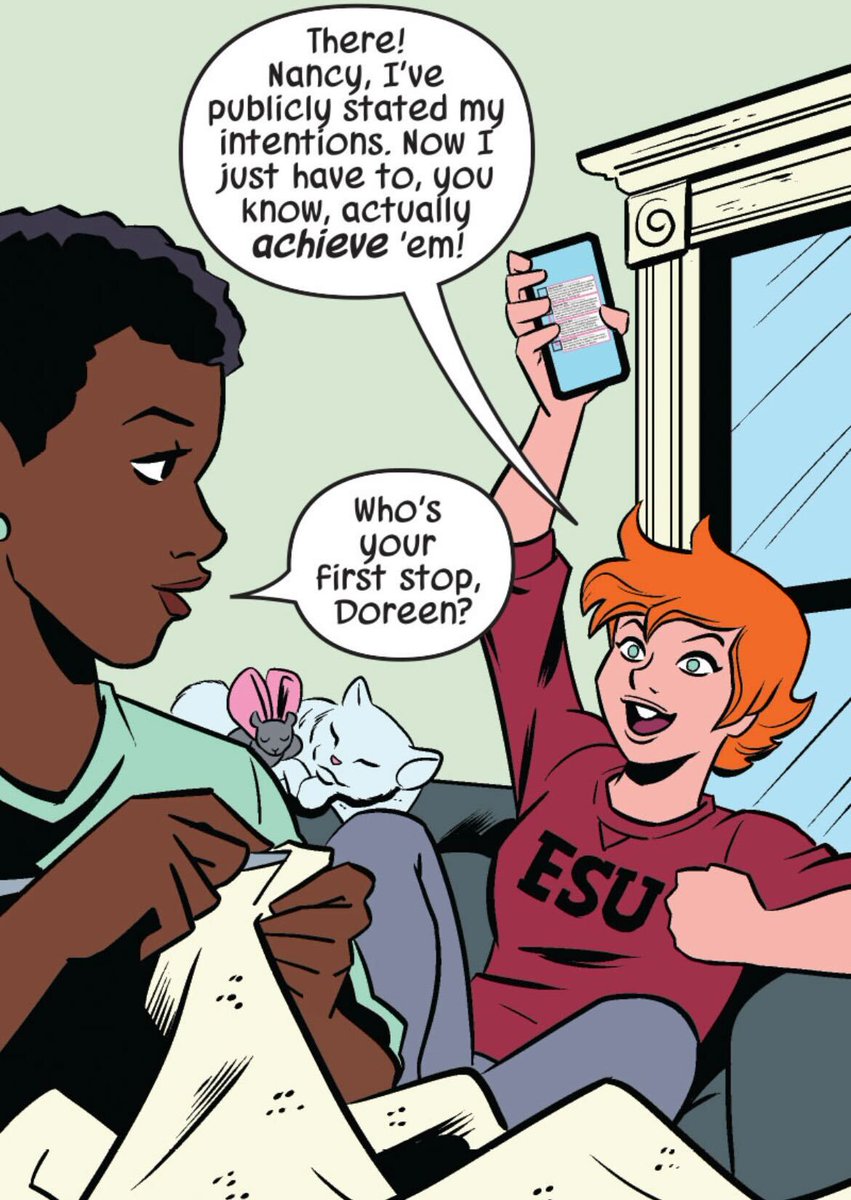 MarvelComicsHQ's tweet image. Squirrel Girl’s secret identity has been revealed! 🐿️ So what's a girl gotta do to figure out a crimefighting philosophy around here?

Read the new Squirrel Girl Infinity Comic (a lead-in to her new podcast) now on #MarvelUnlimited to find out: bit.ly/3ln1S5K