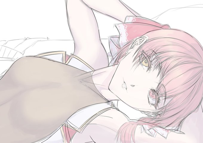 昨日は三ヶ月上達法の続き(大ラフ修正)と、skebの依頼絵の構図案出しやってました。どれにするかはまた仕事から帰ってから決めよう 