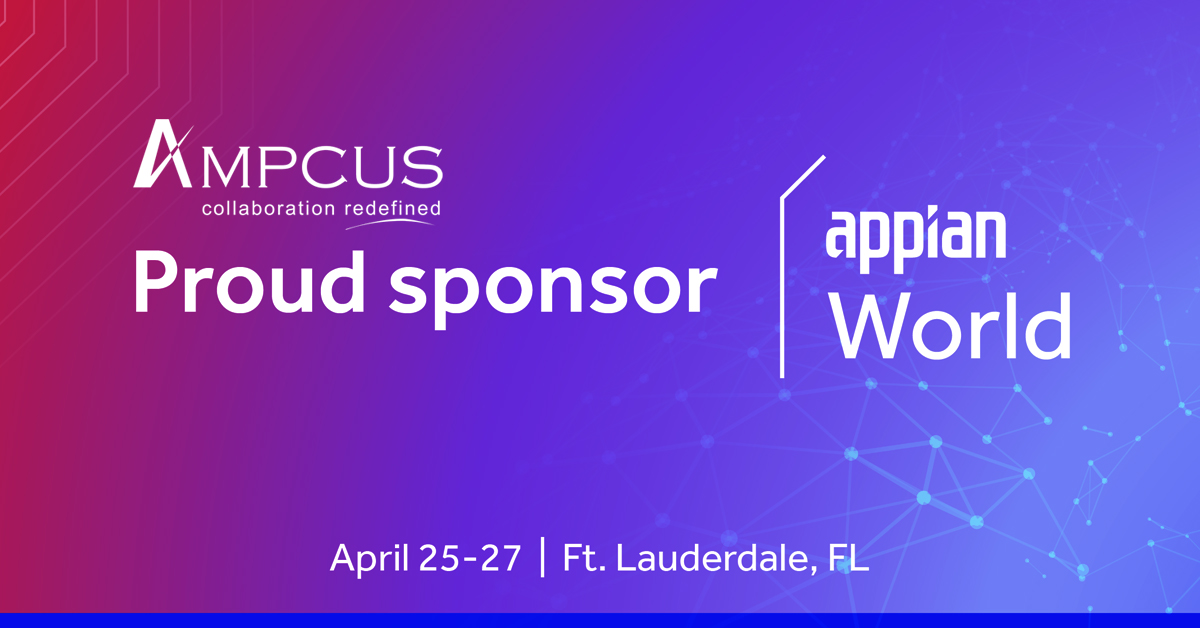 Ampcus_mktg's tweet photo. https://t.co/ZGhuvA7trQ

#ampcus #ampcusinc #appianworld #appianservices #ampcusappianpractice https://t.co/M0pB9IbUmX