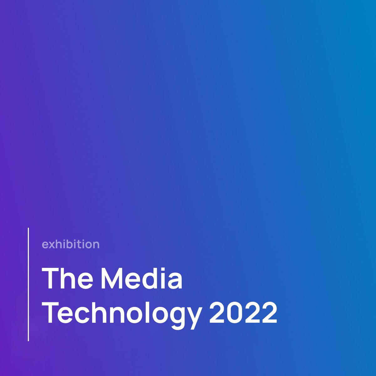 exposador's tweet photo. The Media Technology 2022
May 11-12
UK, London
Hire your first Exposador to attend the Expo online and pitch your services, your product or subscribe to our social media to stay tuned on upcoming exhibitions and conferences https://t.co/8Hn7fDRxF0
#events #mediaproduction https://t.co/6t2091LScz