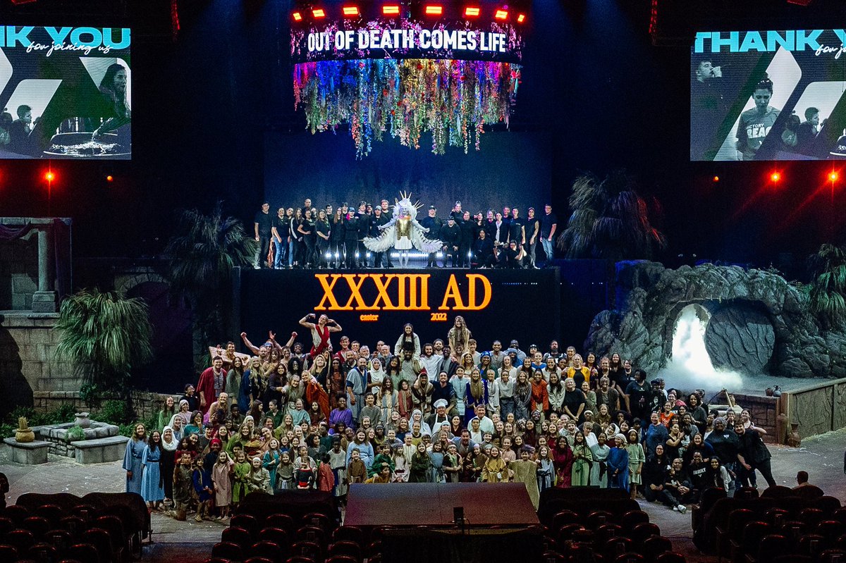 victorytulsa's tweet photo. Huge shout out to 
the heart and soul of #33AD 
our cast and crew! 
_
Praise God for all of the ministry that happened this weekend. 
So grateful for all of the volunteers who made it happen. 🙏
_
Full production up on our YouTube. https://t.co/4mTR0prU7s
