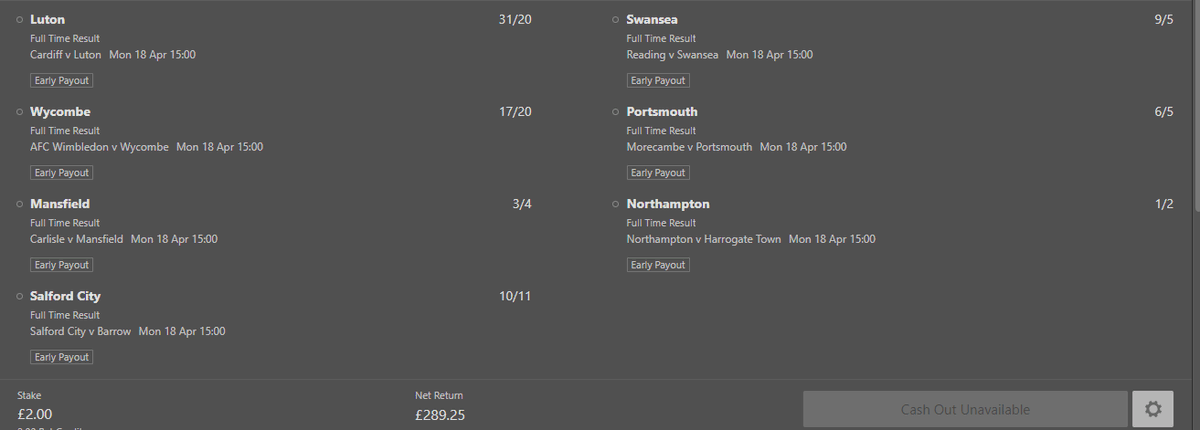JEBetTips's tweet photo. 3PM EFL⚽️

144/1🔥 https://t.co/baVnEnAzgU