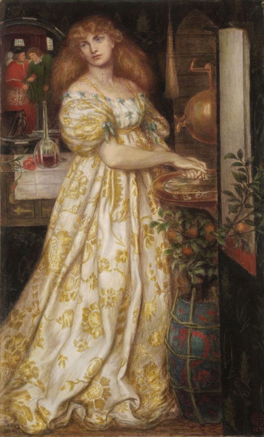 カトウ ニニ 伊のアンブロジアーナ図書館にある ルクレツィア ボルジア 1480 1519 の髪 恋仲だった詩人 ピエトロ ベンボに贈られたもので 17世紀には既に同館に保管されていたそう 後世 詩人バイロンを筆頭に 一部を抜き取って盗む人が続出した為