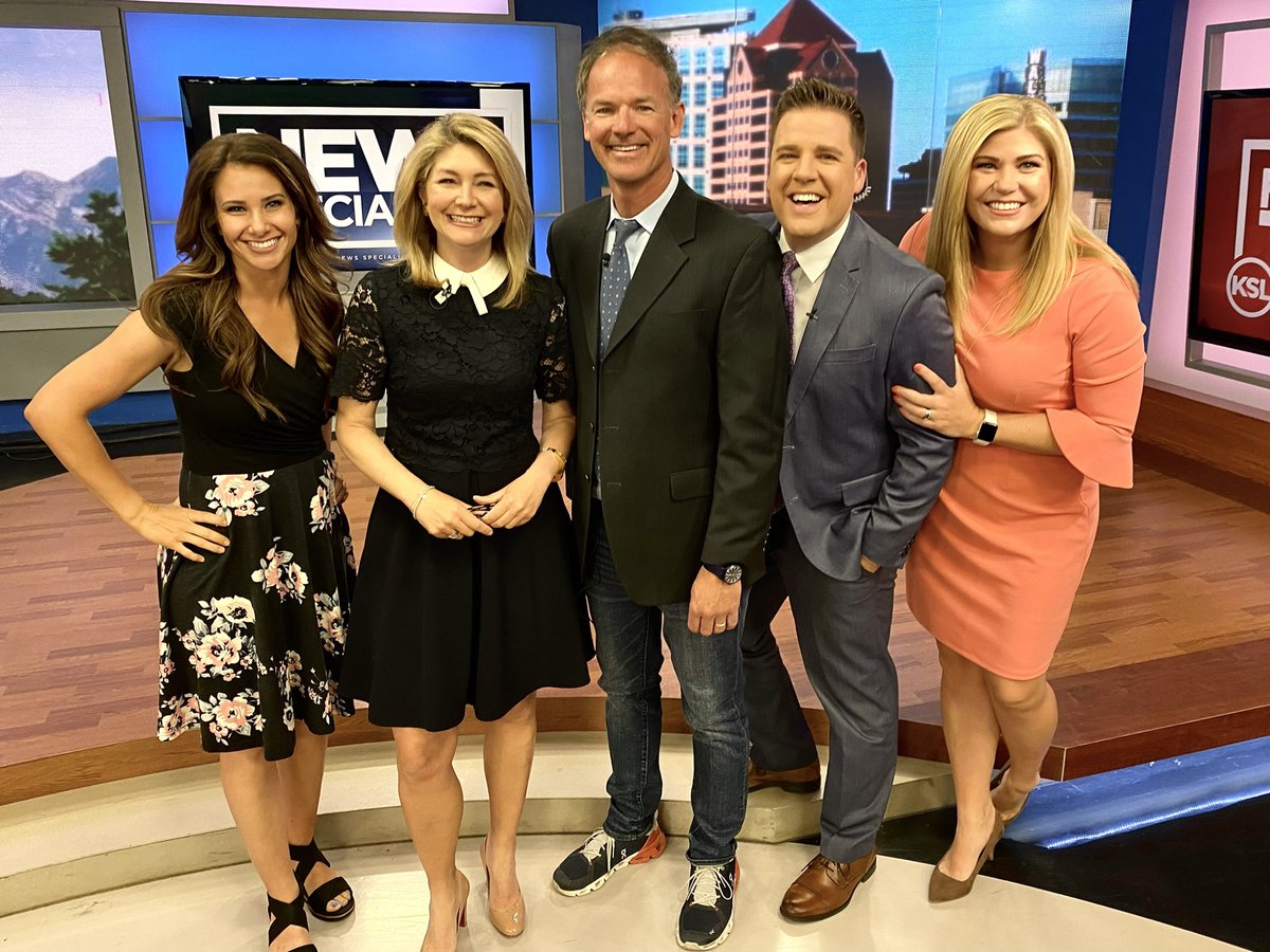 Smiles to cover the tears… Mr. Grant Weyman himself is retiring after 23 years on KSL5TV KSLTV