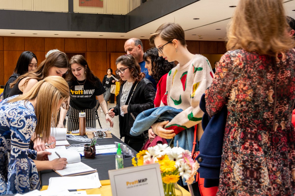 PrattMunson's tweet photo. Are you joining us in-person for our Accepted Student Reception this Saturday, April 23?! We can't wait to show you around campus ✨ https://t.co/0uYgEMHojp