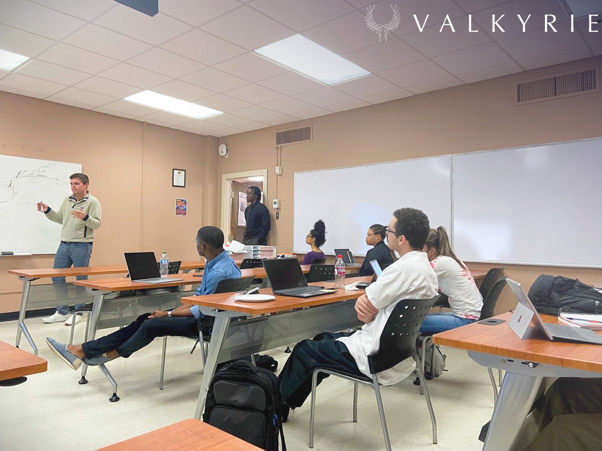 ValkyrieIntel's tweet image. We&apos;re honored to be able to share our experience with the next generation of leaders on the importance of leveraging data in this ever-changing landscape of the digital world. #RamUp #HTisIDEAL