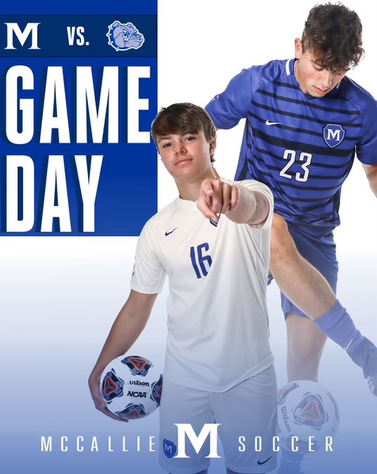 McCallie goes back into battle today on the pitch! #gbb